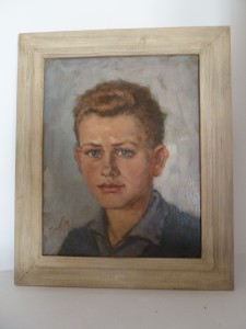 Johan Ponsioen: Portret van Reinan Mulder, Tiel, 1963
