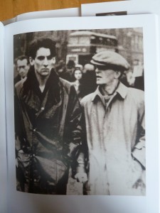 Ludwig Wittgenstein (r.) met zijn vriend Ben Richards in Londen