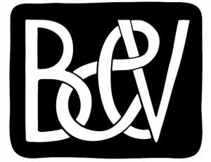 Het logo van Babel & Voss, ontworpen door Piet Parra